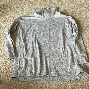 Tunic sweatshirt EUC gray size large athleisure
